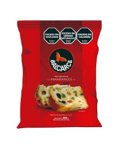 BALCARCE PAN DULCE PANNEDOLCCE C/FRUTAS Y PASAS X 400 GR