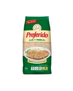 PREFERIDO PAN RALLADO C/AJO Y PEREJIL FORTI X 500 GR
