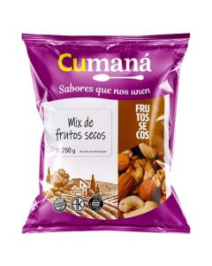 CUMANA MIX D/FRUTAS SECAS SIN TACC X 250 GR