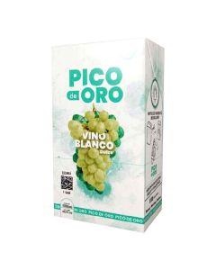PICO DE ORO VINO BLANCO DULCE TETRA X 1 LT