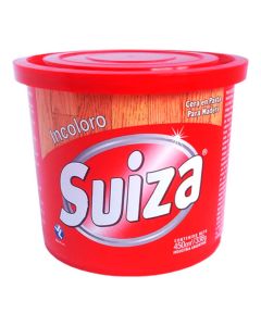 SUIZA CERA E/PASTA NATURAL X 450 CC