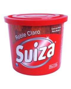 SUIZA CERA E/PASTA ROBLE CLARO X 450 CC