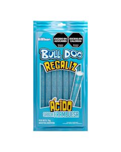 BULLDOG REGALIZ  S/FRAMBUESA X 75 GR