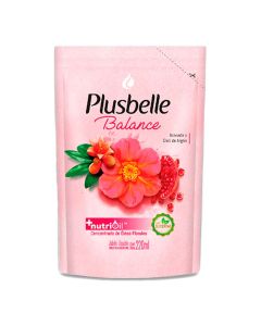 PLUSBELLE BALANCE JABON LIQUIDO GRANADA Y OLEO D/ARGAN C/GLICERINA DOY PACK X 220 ML