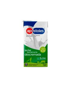 APOSTOLES LECHE PARCIALMENTE DESCREMADA X 1 LT