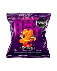 DOS HERMANOS SNACK JALAPEÑO LIMON PICANTE X 60 GR