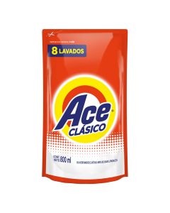 ACE JABON LIQUIDO CLASICO DOY PACK X 800 ML