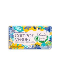 CAMPOS VERDES JABON D/TOCADOR FRESCURA LIBERADORA X 120 GR