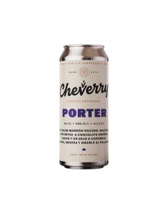 CHEVERRY CERVEZA PORTER LATA X 473 ML