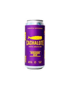CACHALOTE CERVEZA GOLDEN ALE X 473 ML