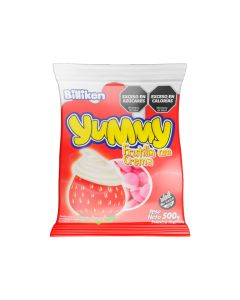 BILLIKEN YUMMY PASTILLAS D/GOMA S/FRUTILLAS C/CREMA X 500 GR