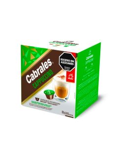 CABRALES CAPSULAS CAPPUCCINO 8 X 10 GR C/U