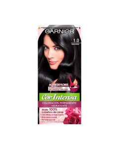 GARNIER COR INTENSA TINTURA CAPILAR PERMANENTE 1.0 NEGRO INTENSO X 1 KIT