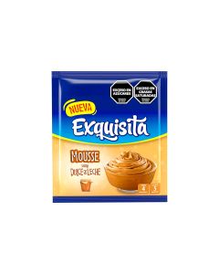 EXQUISITA MOUSSE S/DULCE D/LECHE X 95 GR