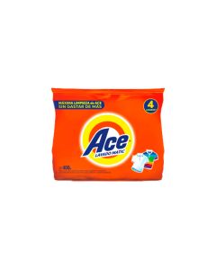 ACE JABON E/POLVO MATIC X 400 GR