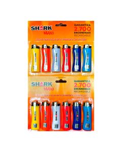 SHARK ENCENDEDORES MAXI X 12 UNI
