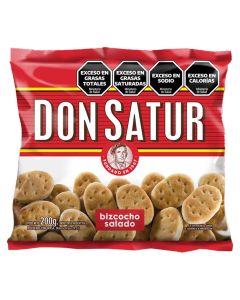DON SATUR BIZCOCHITO C/GRASA X 200 GR.