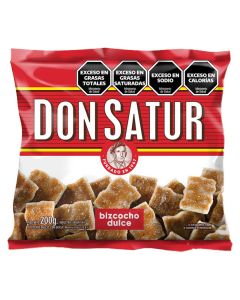 DON SATUR BIZCOCHITO AGRIDULCE X 200 GR.