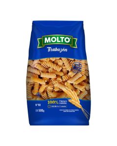 *MOLTO FIDEOS TIRABUZON X 500 GR.
