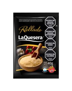 LA QUESERA QUESO RALLADO X 40 GR