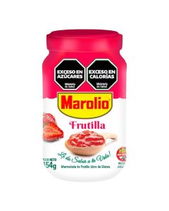 MAROLIO MERMELADA SABOR FRUTILLA FRASCO X 454 GR++