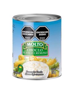 *CHOCLO CREMOSO BCO MOLTO X 350 GR.