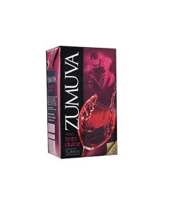 ZUMUVA TINTO DULCE TETRA X 1000 ML.