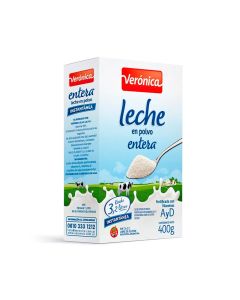 VERONICA LECHE EN POLVO ENTERA X 400 GR