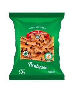 *SANTA ISABEL FIDEOS TIRABUZON X 500 GR