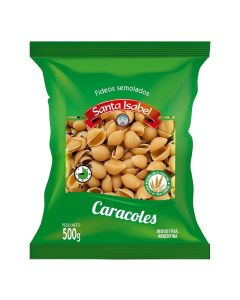 *SANTA ISABEL FIDEOS CARACOL X 500 GR