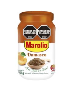 MAROLIO MERMELADA DAMASCO FRASCO SIN TACC X 454 GR